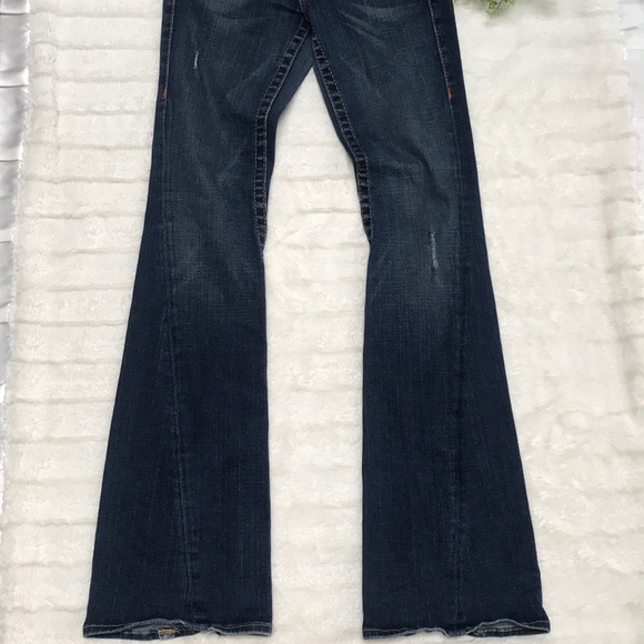True Religion Joey Dark Wash Flare Jeans - Picture 5 of 7